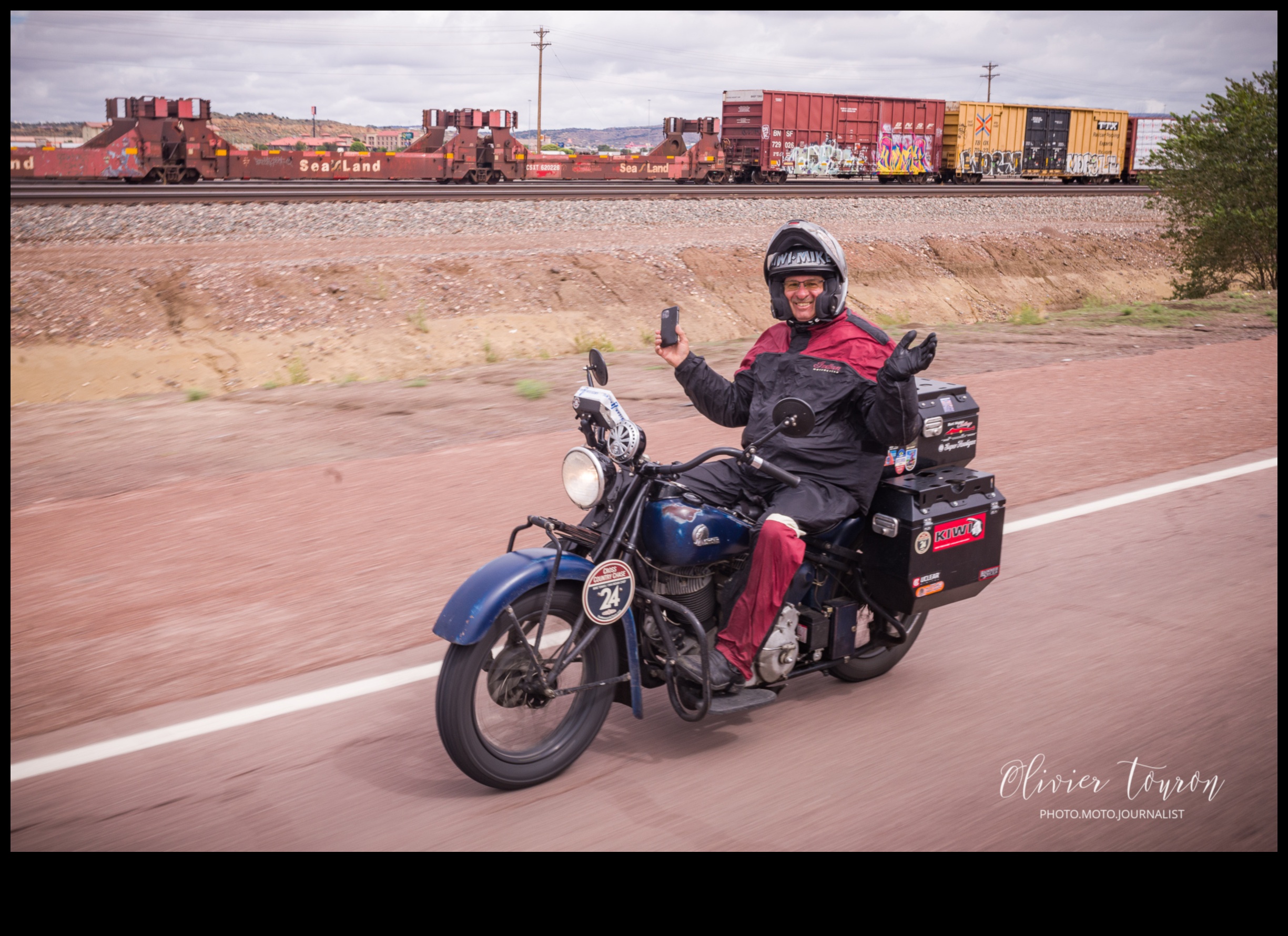 Κυνηγώντας τον Ορίζοντα: Αναβάτες μοτοσικλετών σε ταξίδια μεταξύ χωρών