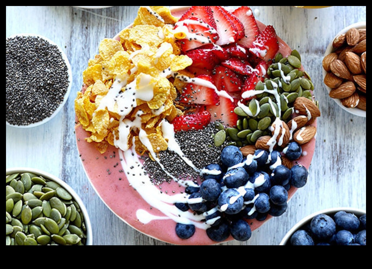 Vibrant Bowls: Crafting Picture-Perfect Fruit Smoothie Breakfasts