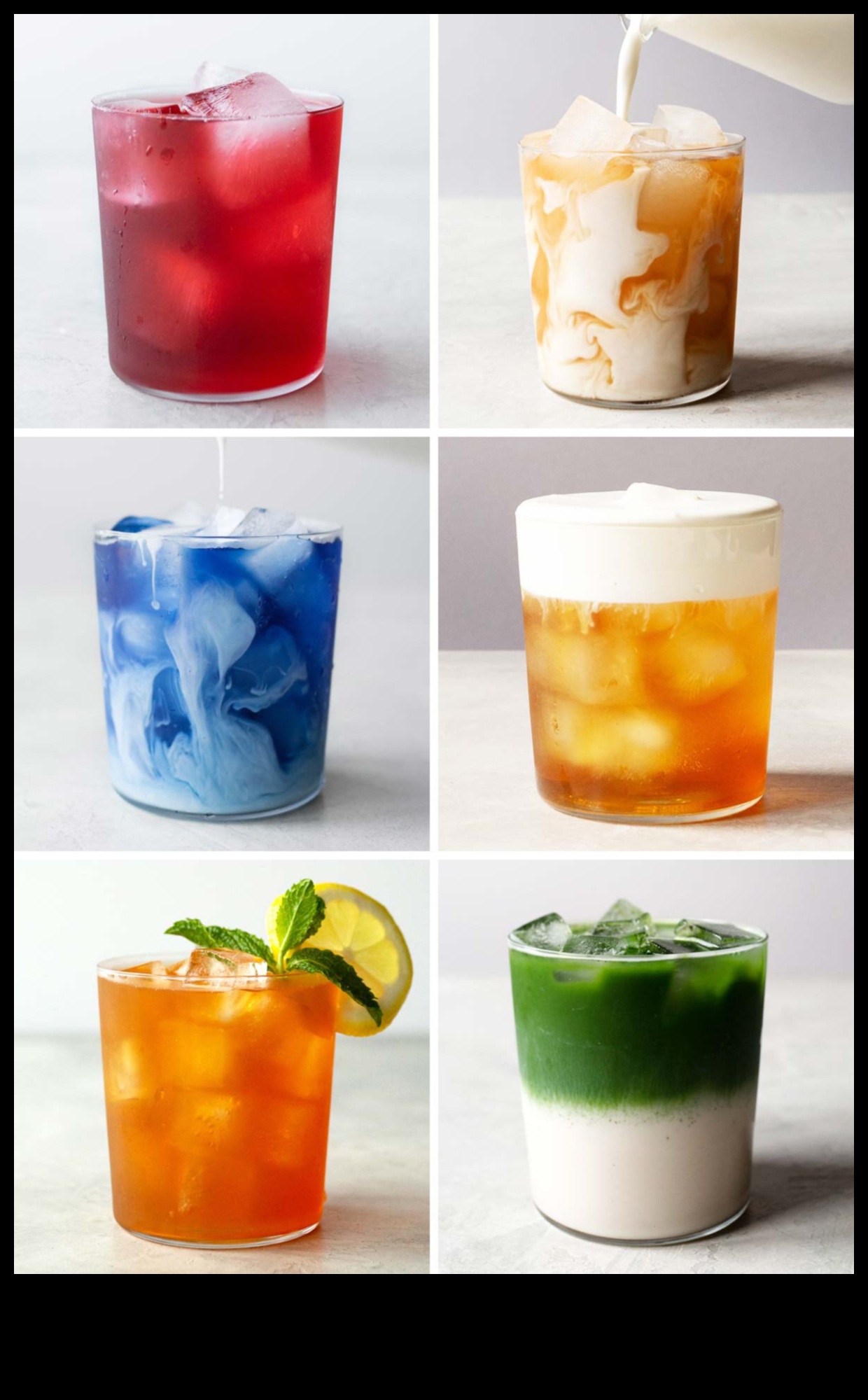 Δροσερό και πολύχρωμο: Απολαύστε το δροσιστικό παγωμένο τσάι με γεύση