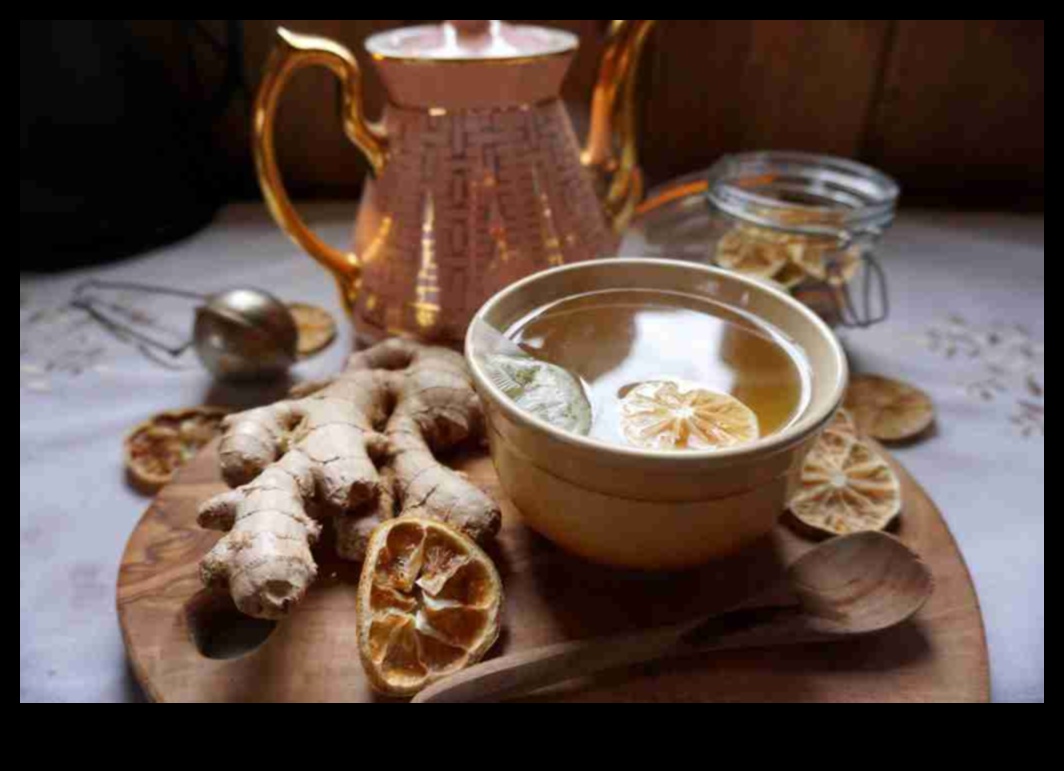 DIY Ginger Magic: Crafting Unique Blends για τους λάτρεις του τσαγιού