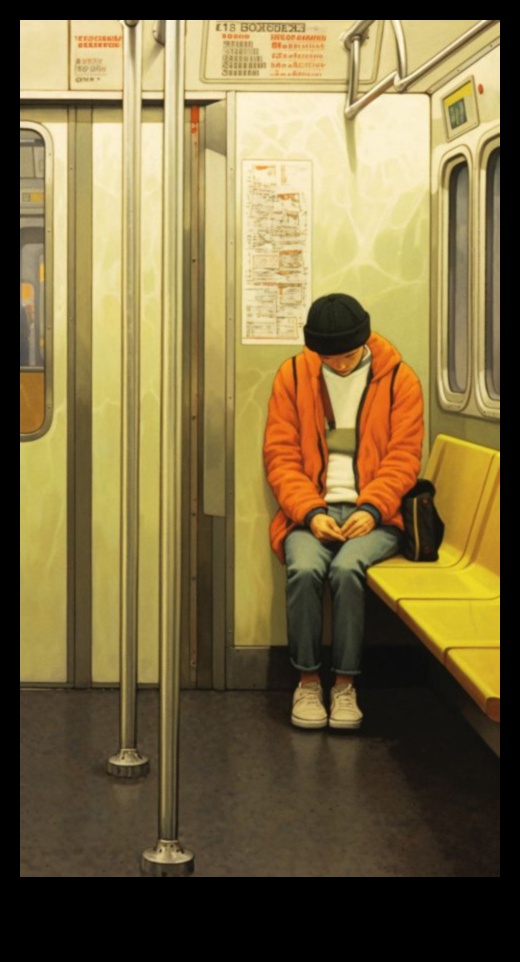 Subway Serenity: Discovering Moments of Peace in the bustle of Public Transport